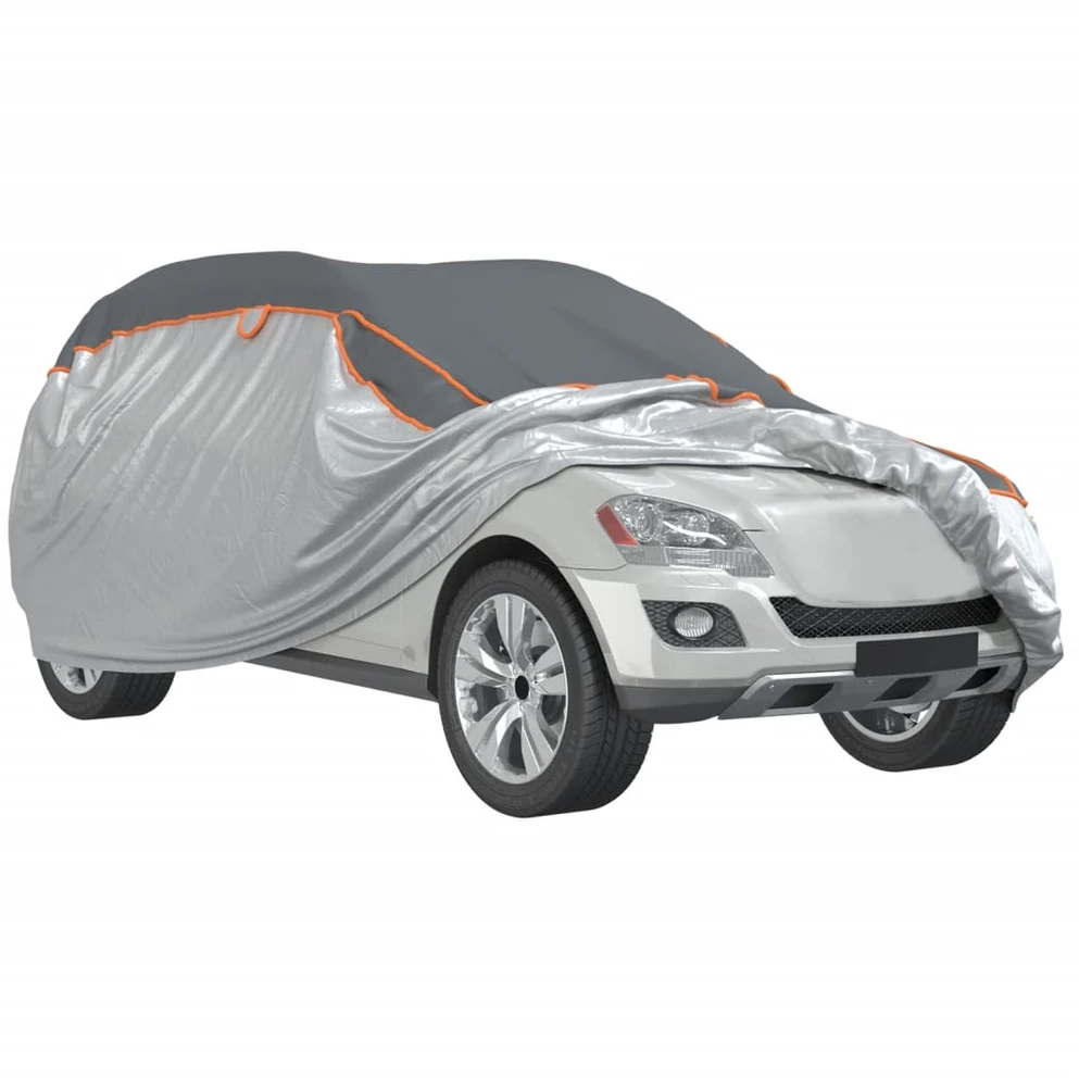 Automobilio uždangalas visureigiams, pilkas ir sidabrinis, L
