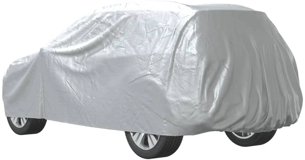 Automobilio uždangalas visureigiui, sidabrinis, XL dydžio