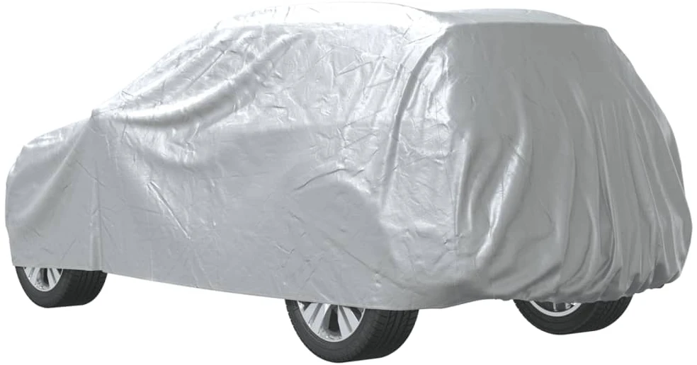 Automobilio uždangalas visureigiui, sidabrinis, M dydžio, PEVA
