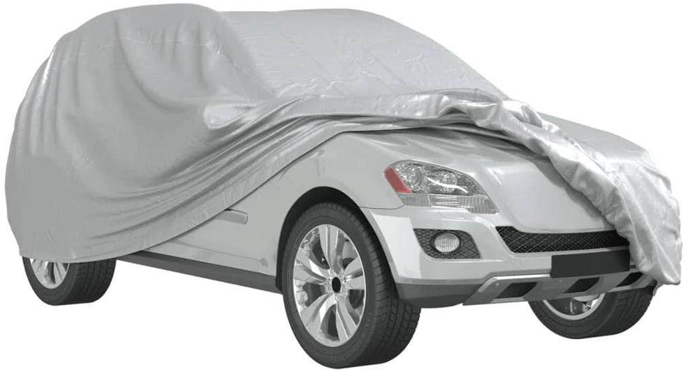 Automobilio uždangalas visureigiui, sidabrinis, XL dydžio