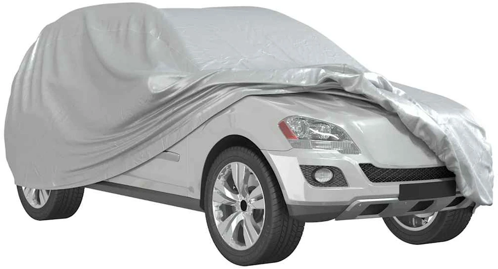 Automobilio uždangalas visureigiui, sidabrinis, M dydžio