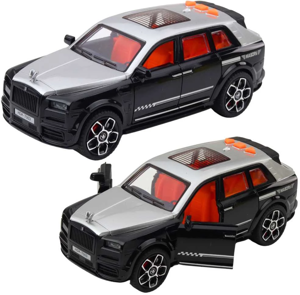 Lean Toys Žaislinis automobilis su šviesos ir garso efektais