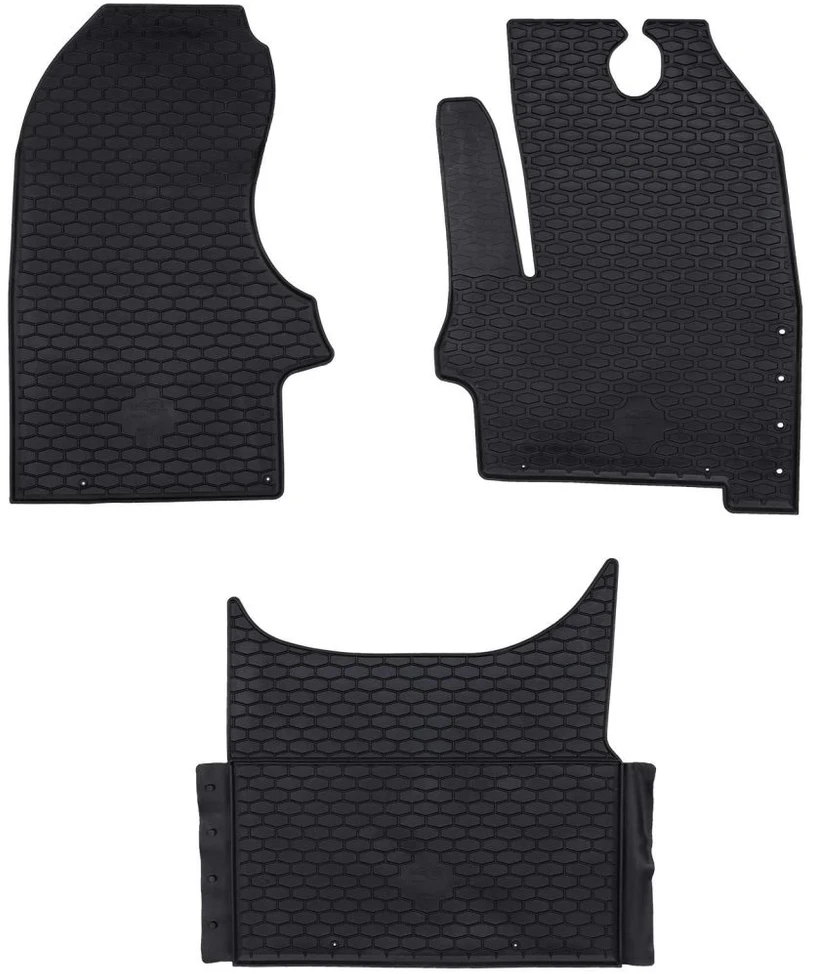 Automobilių kilimėlis 3 vnt. tinkamas Iveco DAILY 2014- Guma