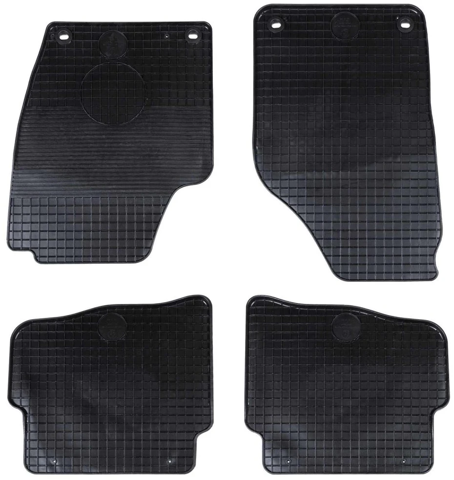 Automobilių kilimėlis 4 vnt. tinka VW POLO 2001-2009 NS Guma