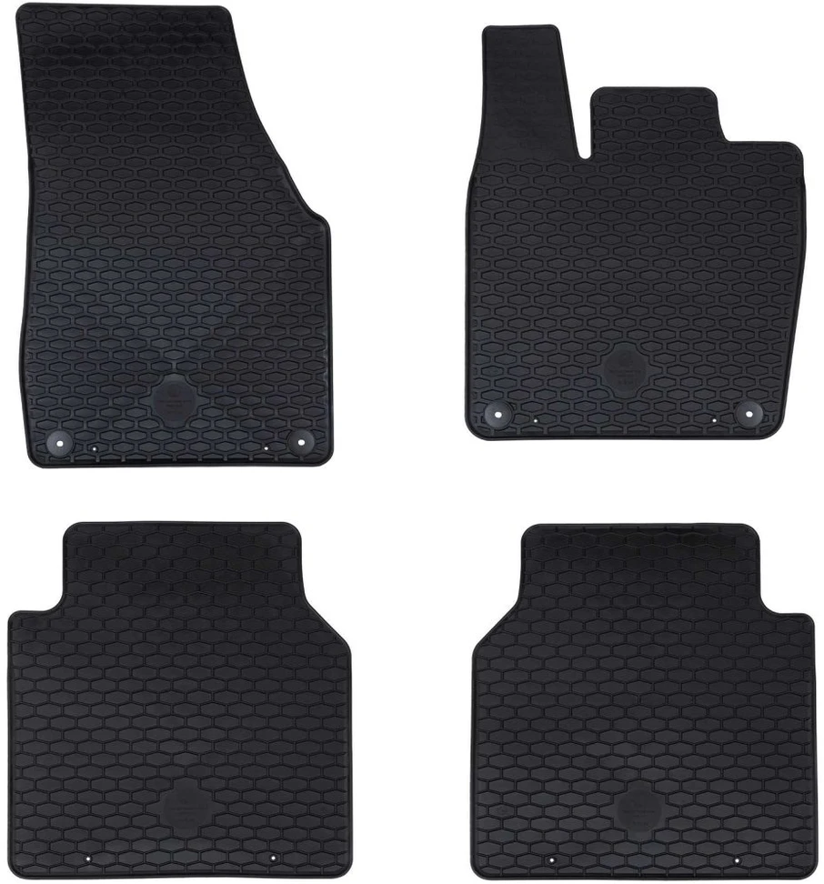 Automobilių kilimėlis 4 vnt. tinkamas VW ID.7 2023- Guma