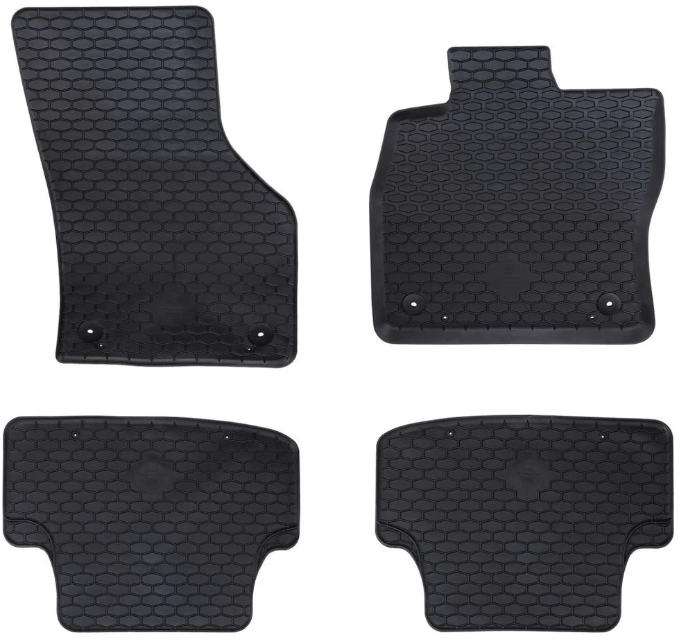 Automobilių kilimėlis 4 vnt. tinka Audi A3 2012-2020 Guma