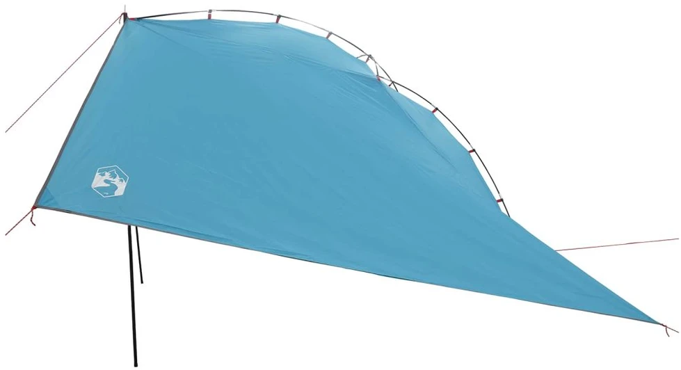 Automobilių palapinė Mėlyna 350 x 250 cm Poliesteris ir plienas