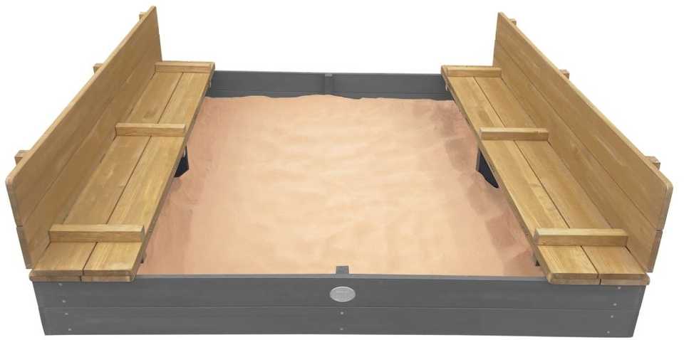 AXI smėlio dėžė XXL Ella 150 x 150 pilka