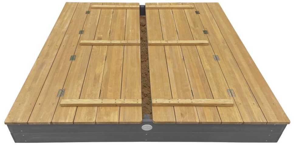 AXI smėlio dėžė XXL Ella 150 x 150 pilka