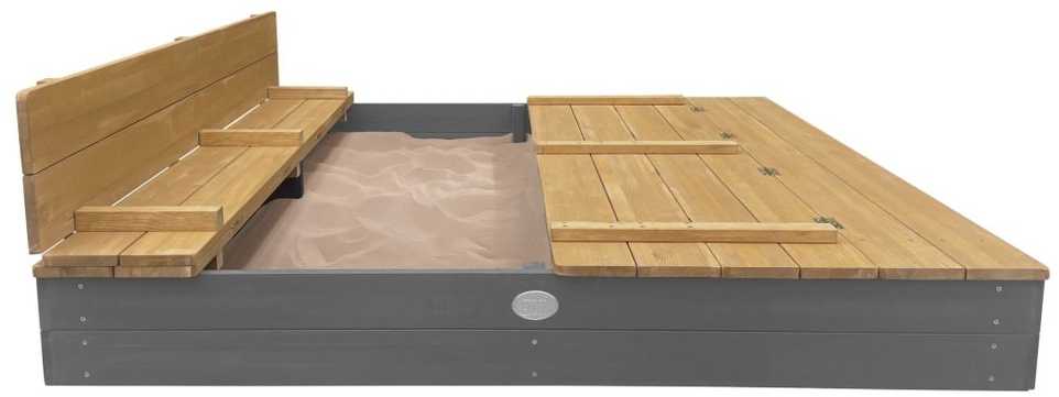 AXI smėlio dėžė XXL Ella 150 x 150 pilka