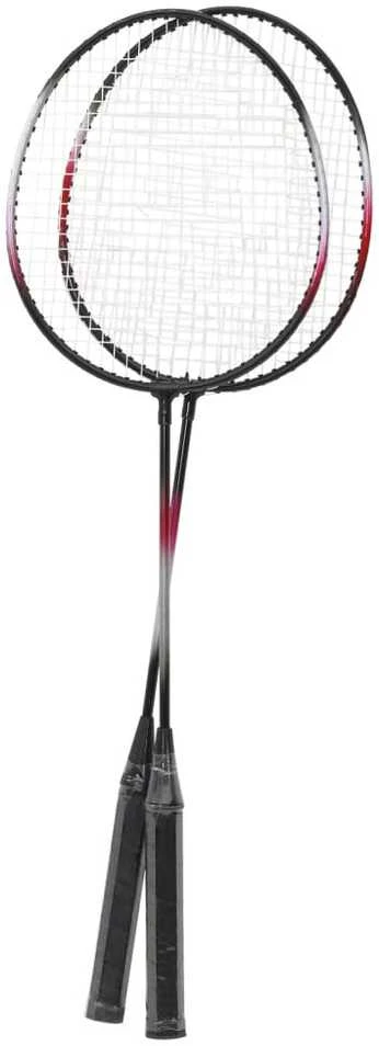Badmintono rinkinys su 2 raketėmis/tinkleliu, 292x30x152cm