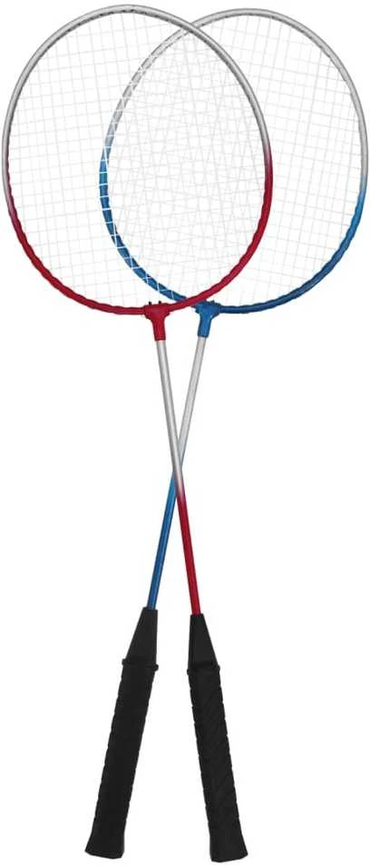 Badmintono rinkinys su 4 raketėmis ir tinkleliu, 620x151cm