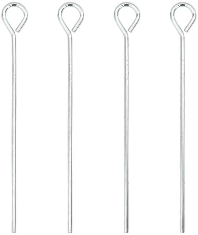 Badmintono rinkinys su 4 raketėmis ir tinkleliu, 620x151cm