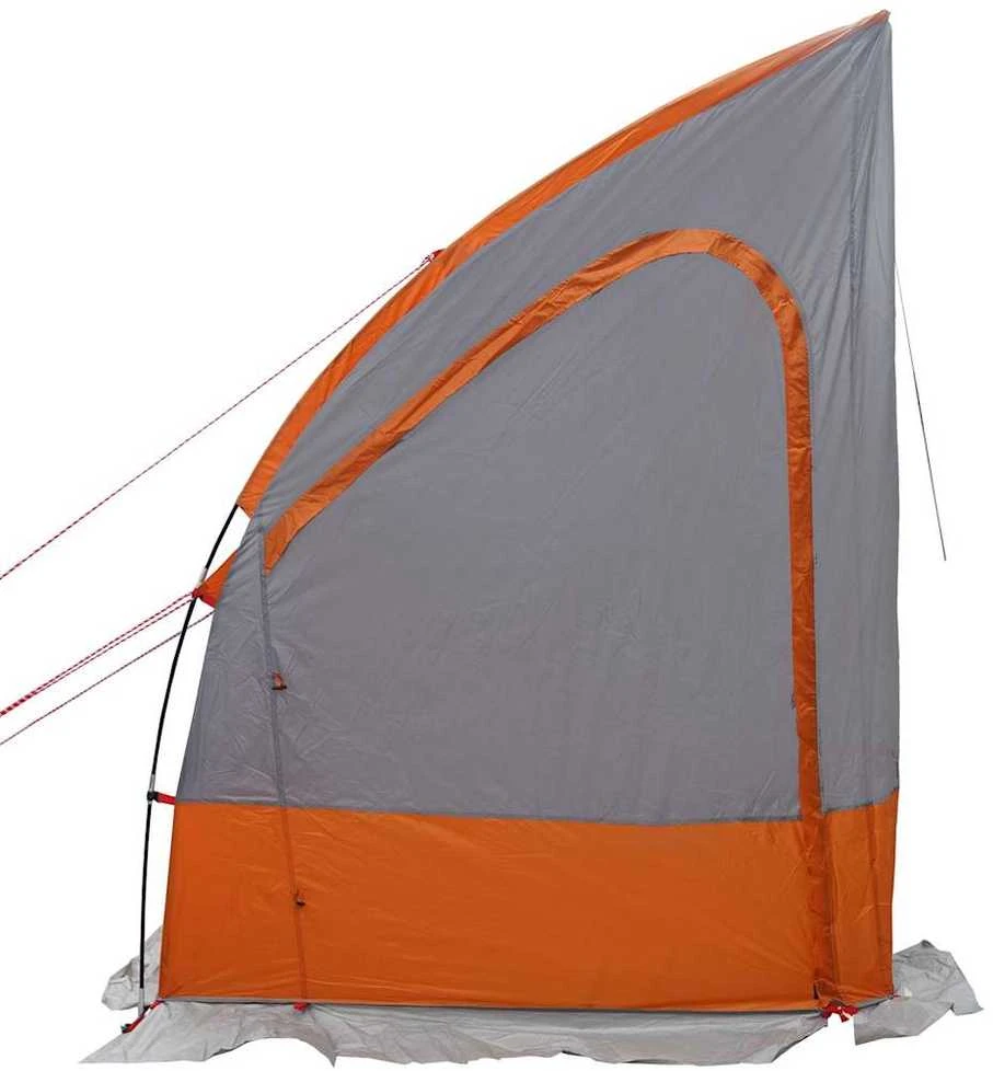 Bagažinės palapinė 194 x 180 x 210 cm Pilka ir oranžinė tafta