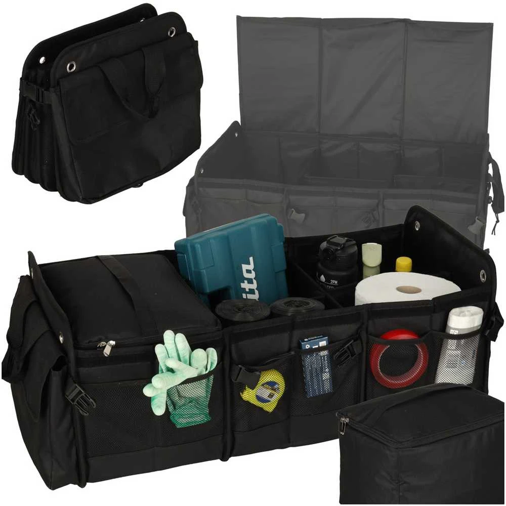 KIK Organizer do bagażnika torba termiczna automobiliui 37x76x32cm