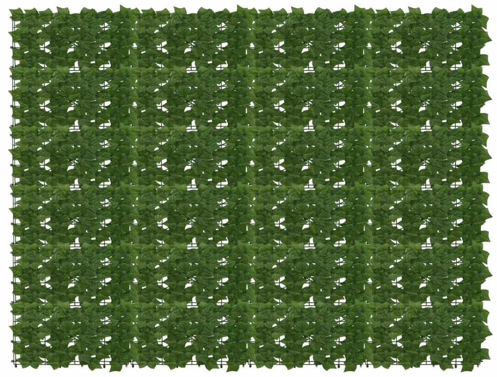Balkono uždanga su lapais Žalia 200 x 150 cm