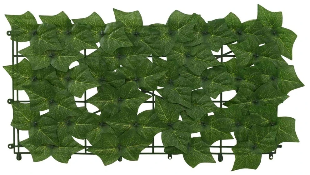 Balkono uždanga su lapais Žalia 200 x 75 cm