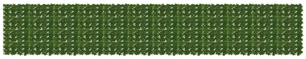 Balkono uždanga su lapais Žalia 600 x 100 cm