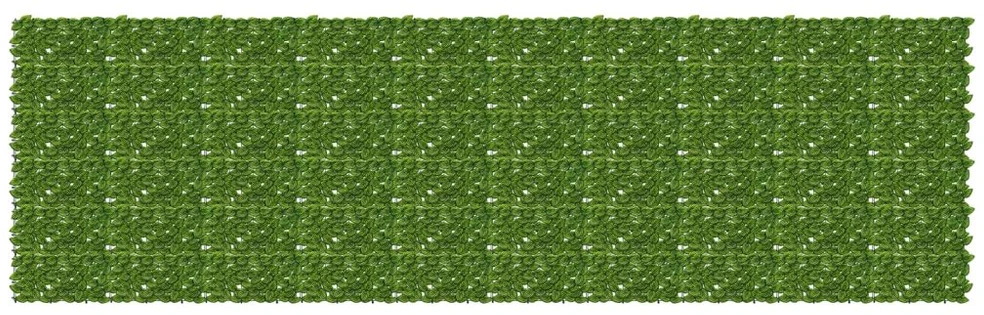 Balkono uždanga su lapais Žalia ir geltona 500 x 150 cm