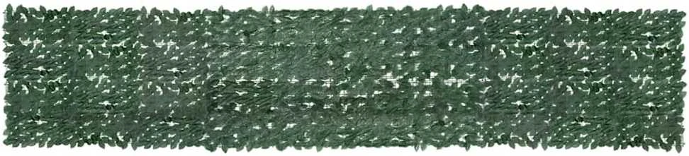 Balkono pertvara, 500x100cm, su tamsiai žaliais lapais