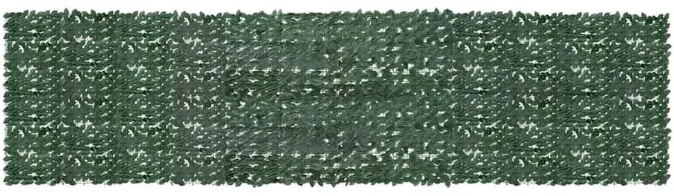 Balkono pertvara, 600x150cm, su tamsiai žaliais lapais