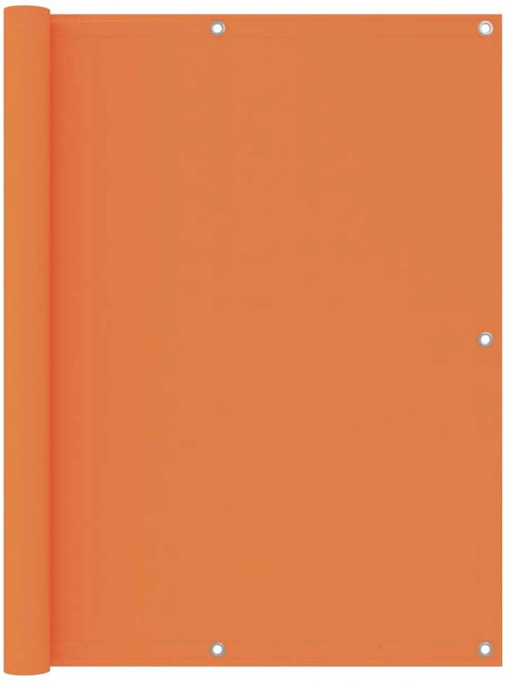 Balkono pertvara, oranžinė, 120x500cm, oksfordo audinys