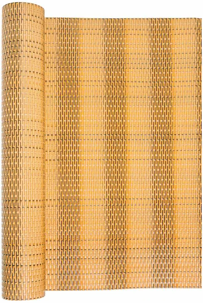 Balkono pertvara, šviesiai ruda, 1000x90cm, poliratanas