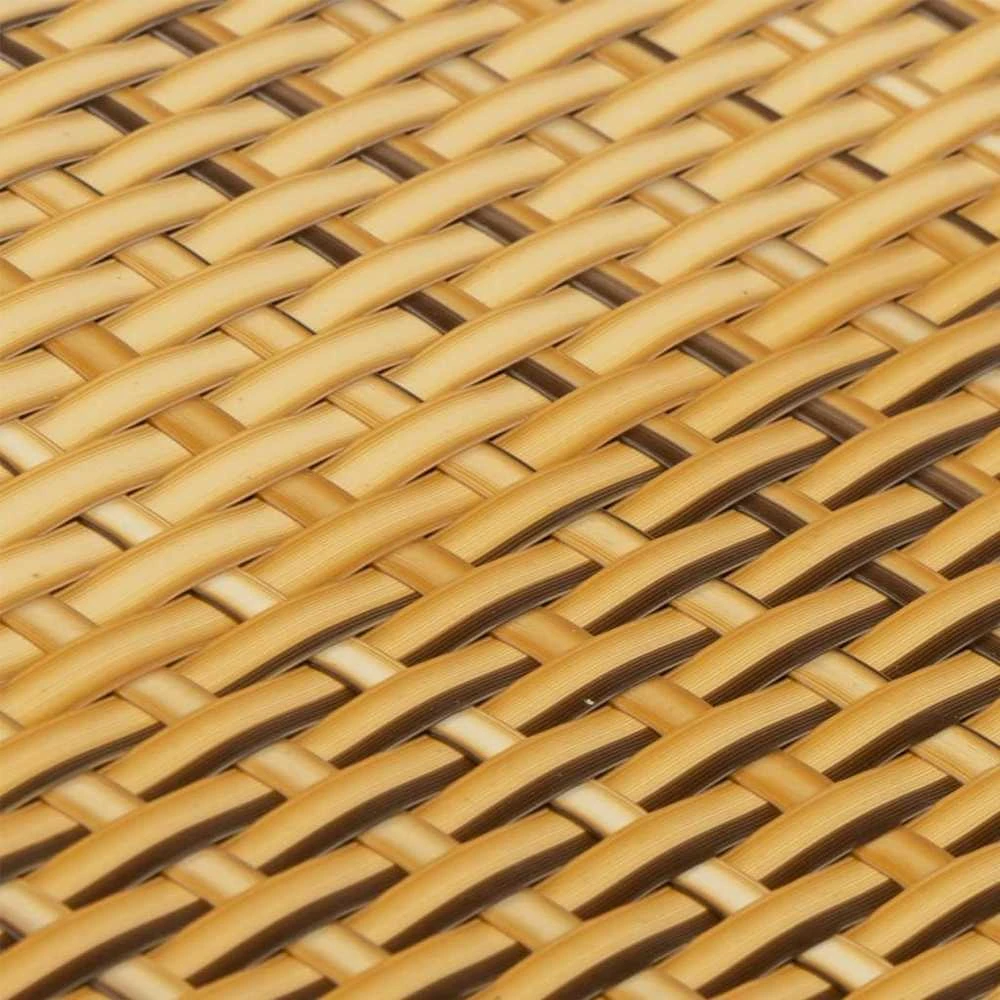 Balkono pertvara, šviesiai ruda, 500x100cm, poliratanas