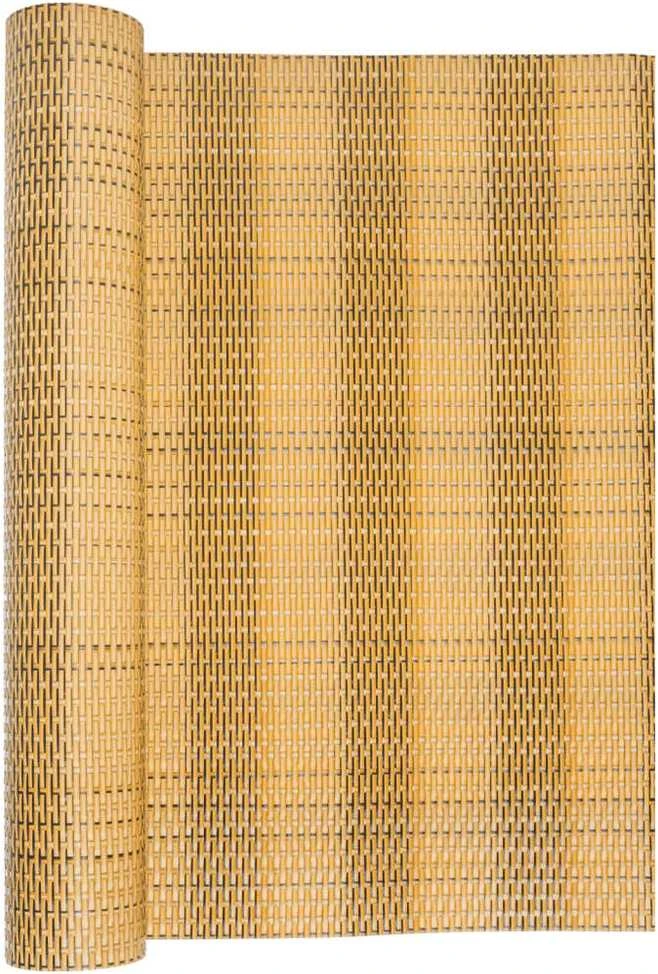 Balkono pertvara, šviesiai rudos spalvos, 300x80cm, poliratanas