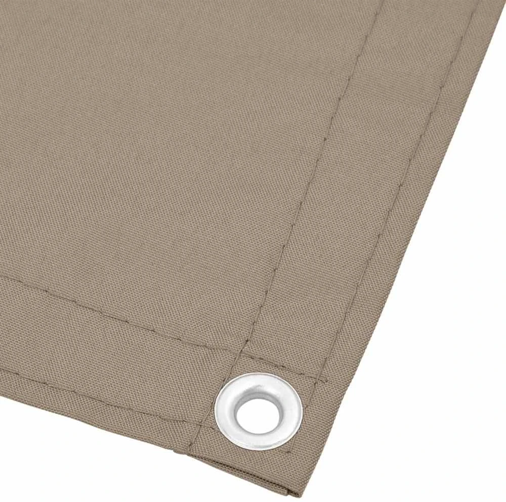 Balkono pertvara, taupe, 120x700cm, 100% oksfordo poliesteris