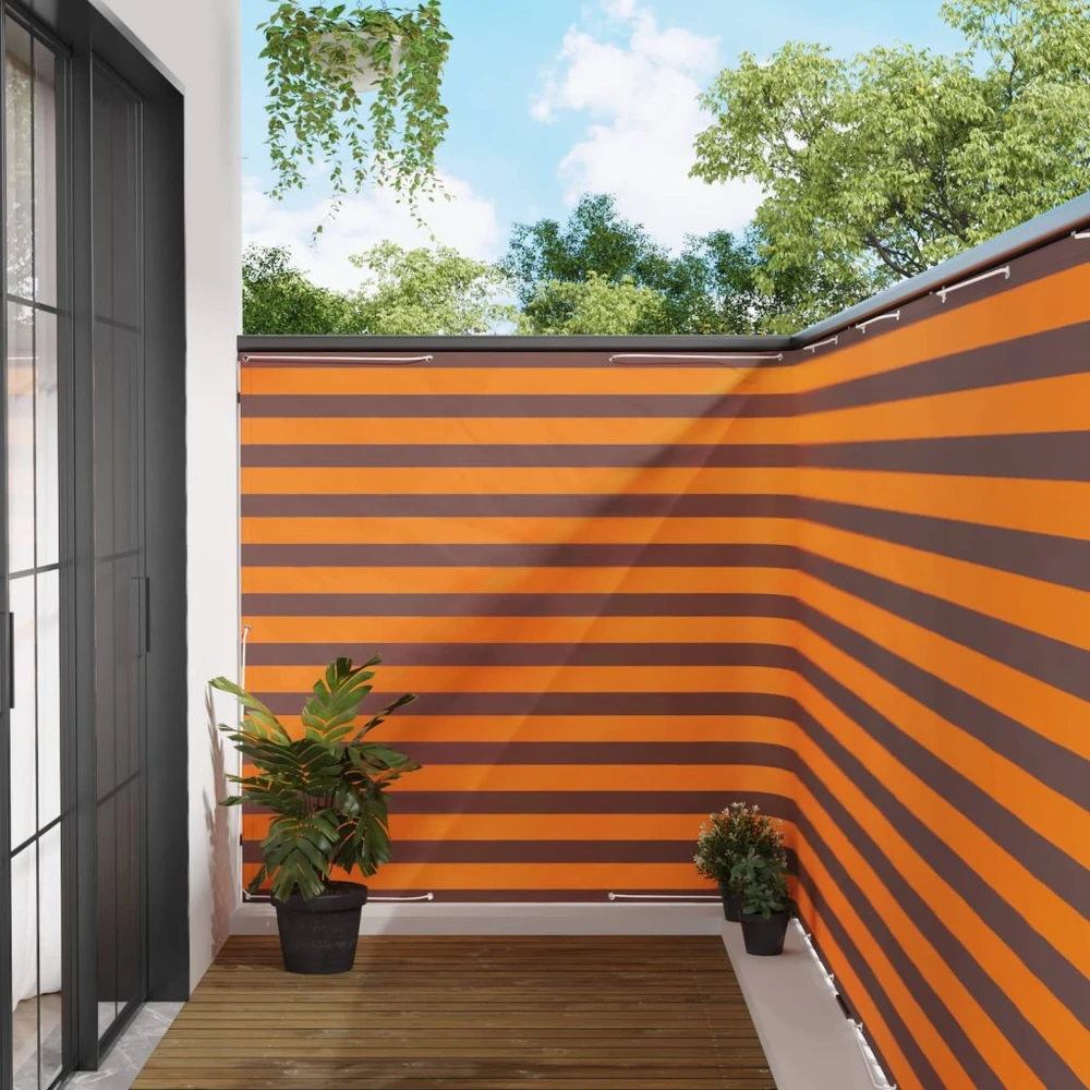 Balkono privatumo ekranas 150 x 800 cm Audinys su PU danga