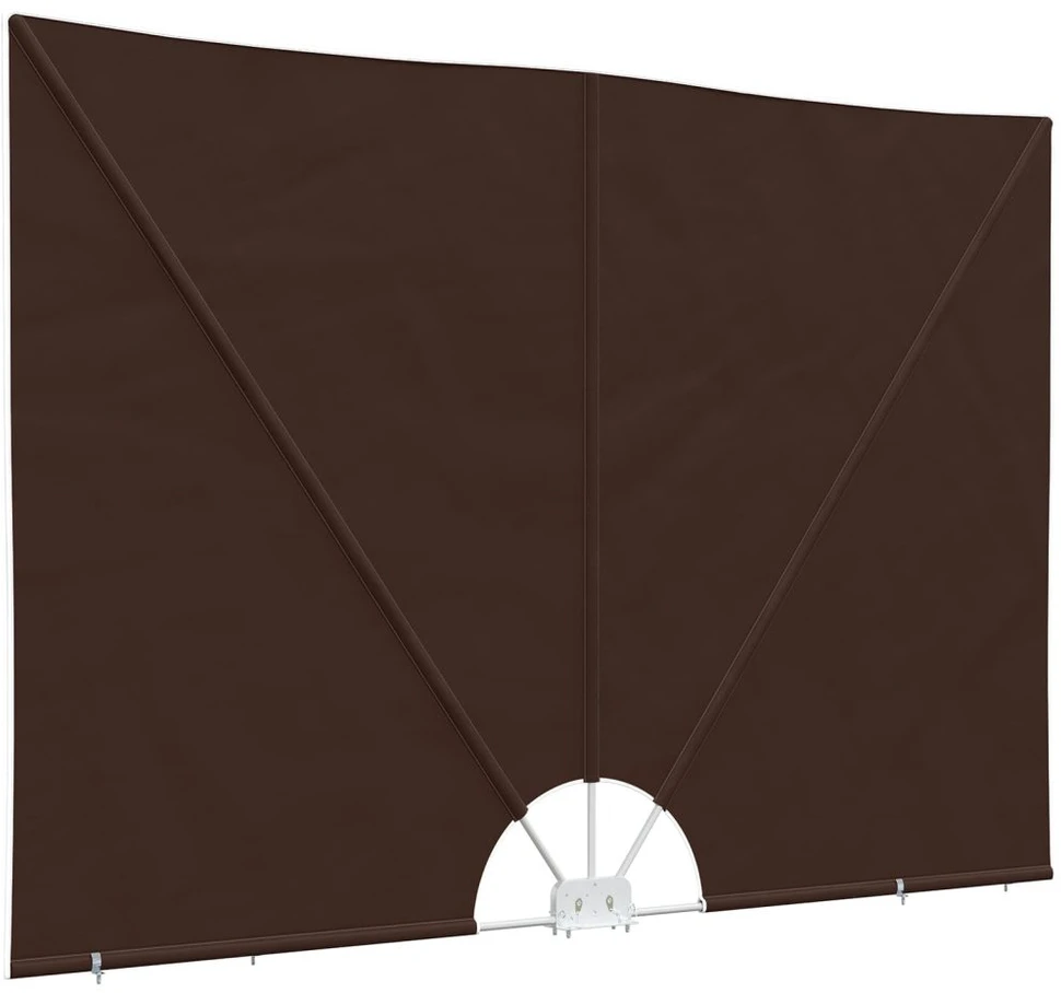 Balkono privatumo ekranas 240 x 160 cm Poliesteris Stačiakampio