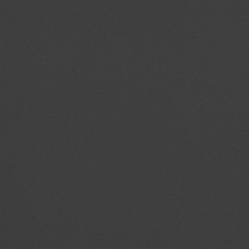 Balkono skėtis su aliuminiu stulpu, juodas, 300x155x223cm