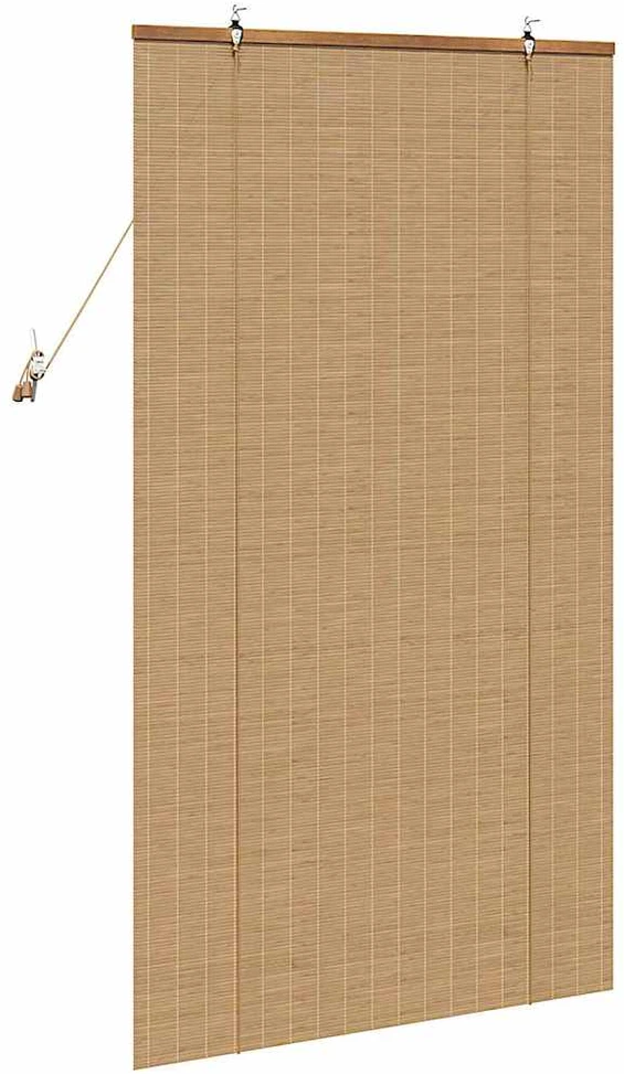 Roletas Ruda 80 x 160 cm Bambukas