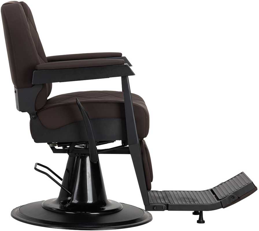 Activeshop Kirpyklos kėdė Gabbiano Barber Chair Bruno With Juodas, Brown