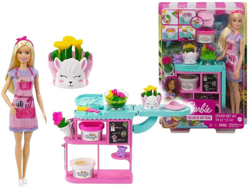 Mattel Barbės rinkinys „Gėlių parduotuvė“