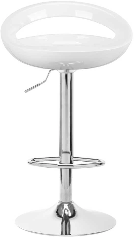 Activeshop Baro kėdė LUPUS ECO LEATHER CHROME Baltas