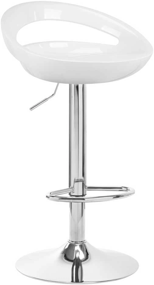 Activeshop Baro kėdė LUPUS ECO LEATHER CHROME Baltas