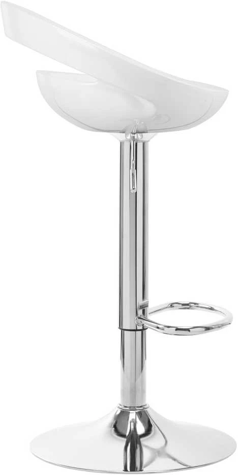Activeshop Baro kėdė LUPUS ECO LEATHER CHROME Baltas