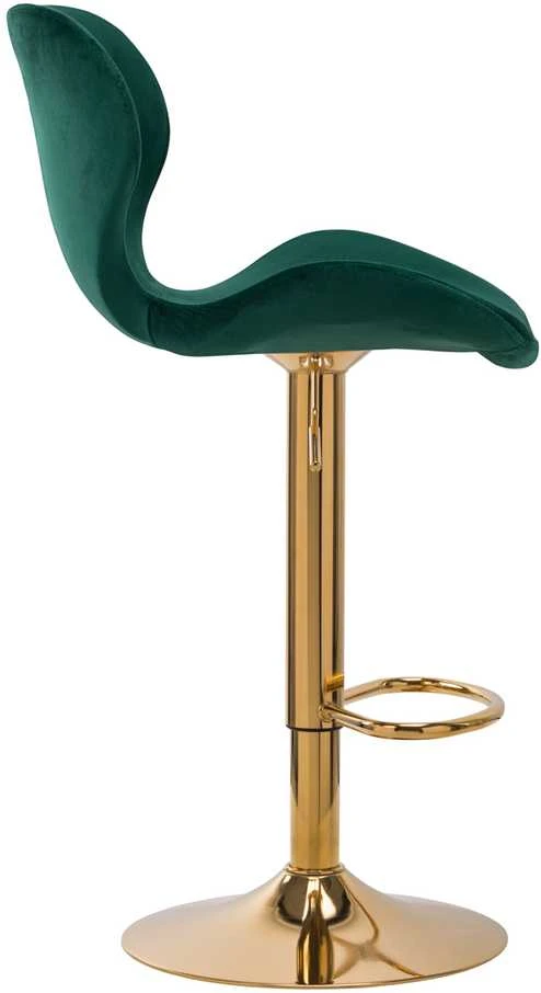 Activeshop Baro kėdė BRAVISIMUS VELVET Žalias GOLD