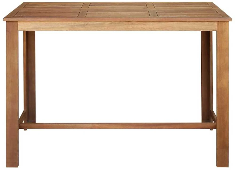 Baro stalas, masyvi akacijos mediena, 150x70x105cm