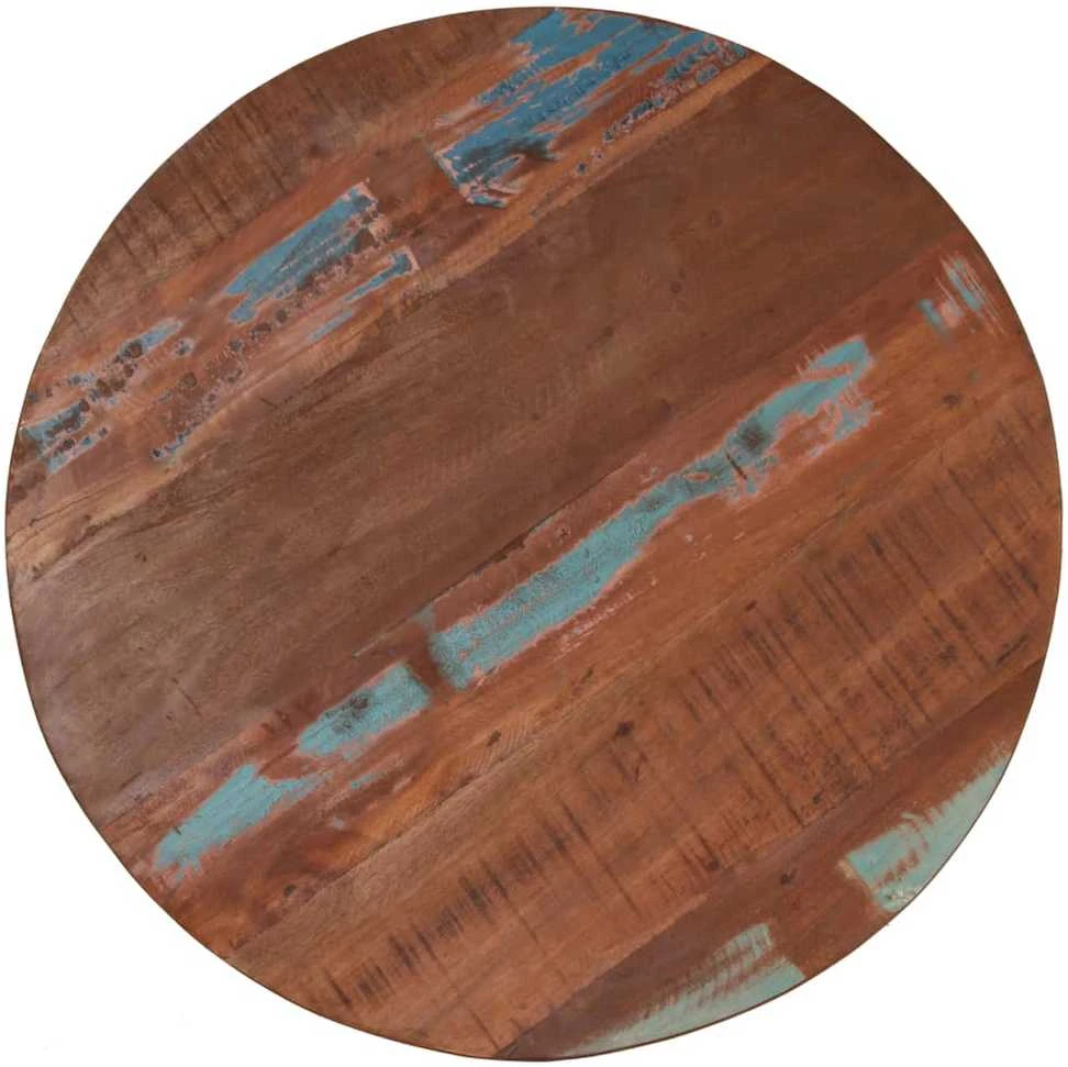 Baro stalas, perdirbtos medienos masyvas, 60x(76-110)cm