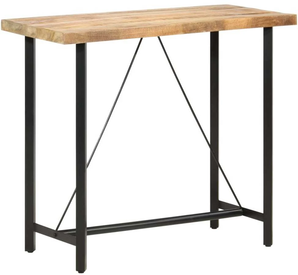 Baro staliukas, 120x58x107cm, neapdorota mango mediena