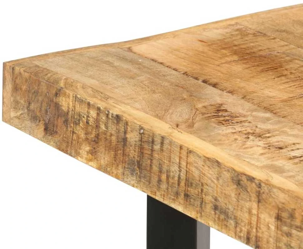 Baro staliukas, 150x70x107cm, neapdorota mango mediena