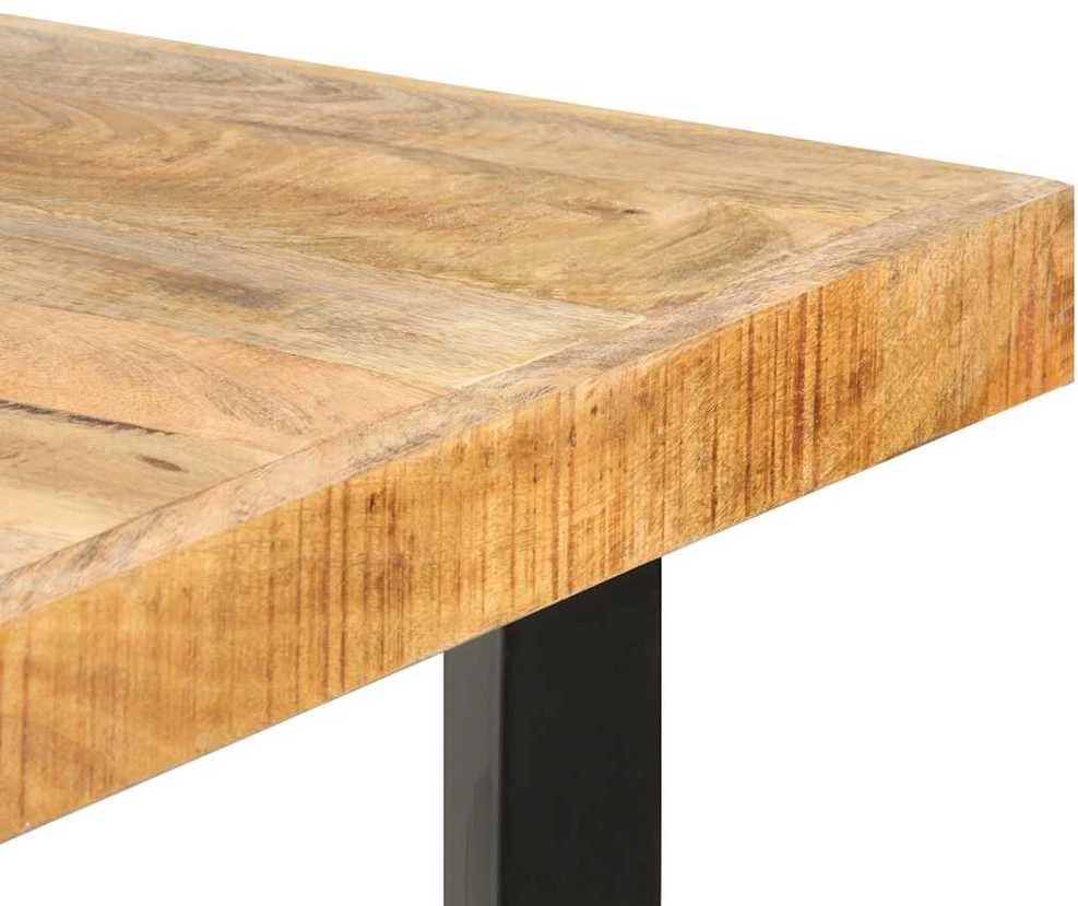 Baro staliukas, 180x70x107cm, neapdorota mango mediena