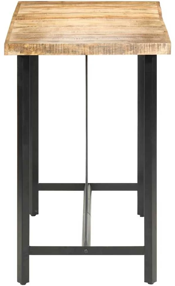 Baro staliukas, 180x70x107cm, neapdorota mango mediena