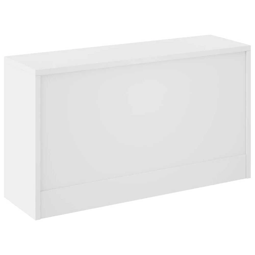 Valgomojo stalas, 140 x 80 x 75 cm, baltas