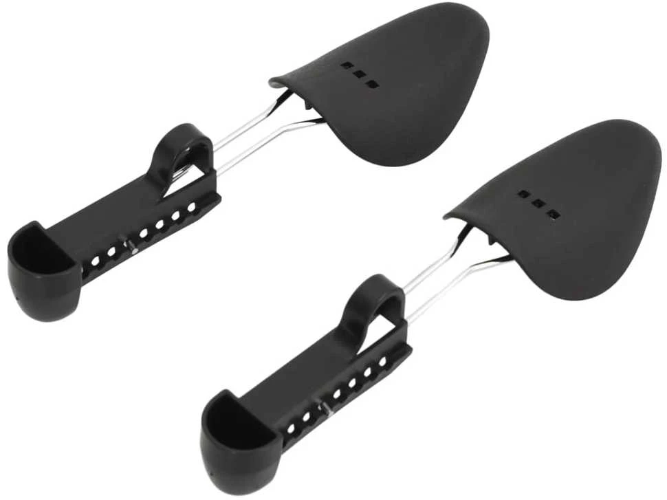 Batų kurpaliai, 5 poros, juodos spalvos, plastikas, EU 38–44