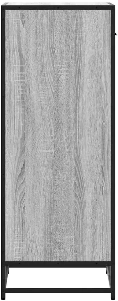 batų lentyna pilka Sonoma 48x38x97,5 cm inžinierinė mediena