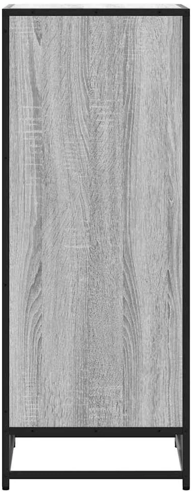 batų lentyna pilka Sonoma 48x38x97,5 cm inžinierinė mediena